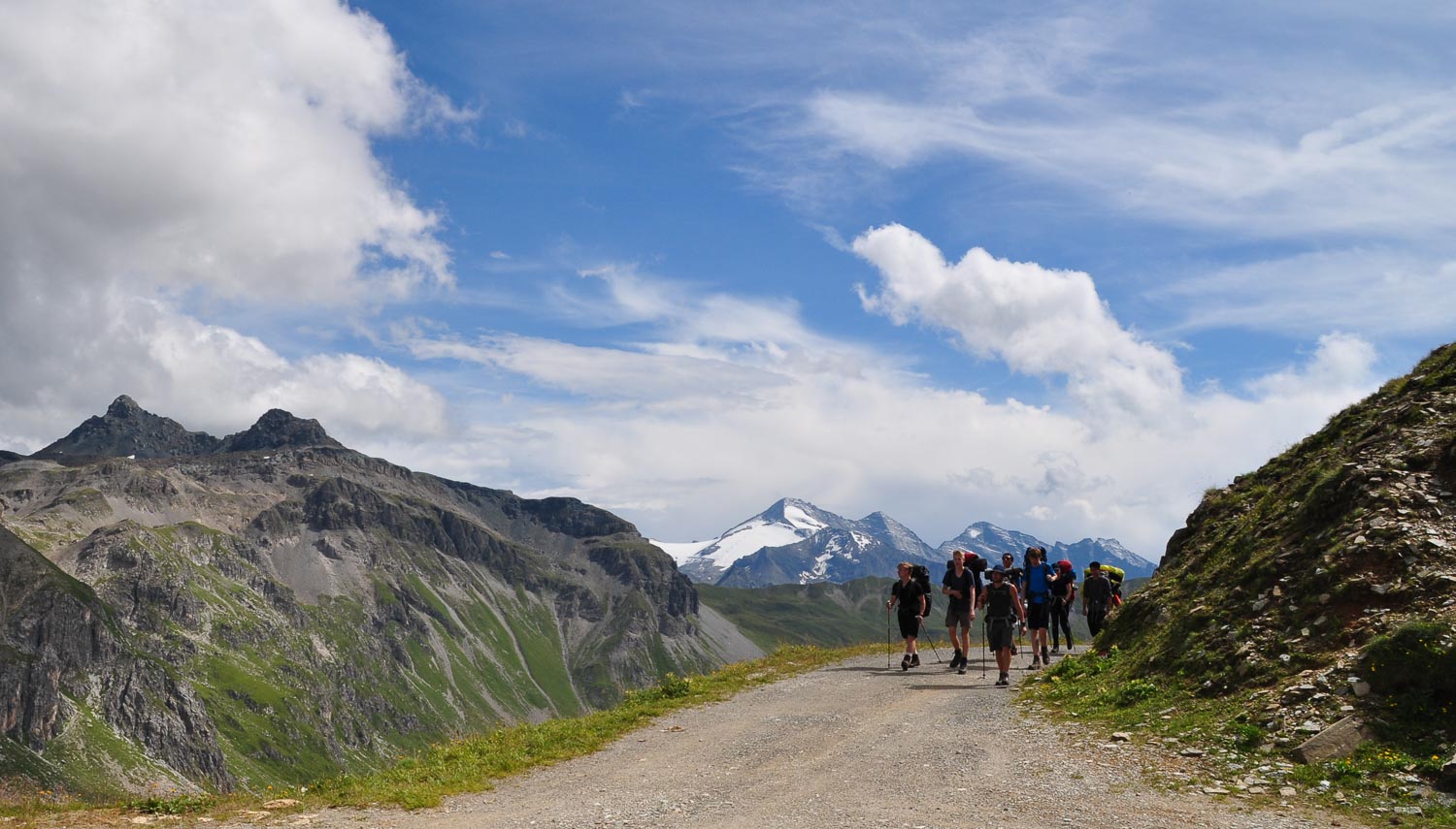 Motiviert für die letzten Kilometer - Tag 5