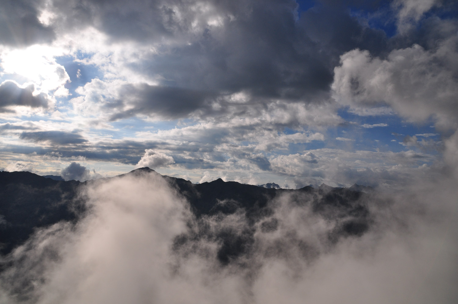 Blick durch die Wolken - Tag 5