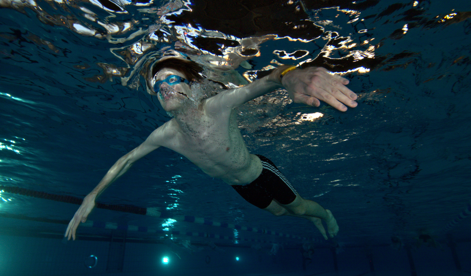 Schwimmbadtraining